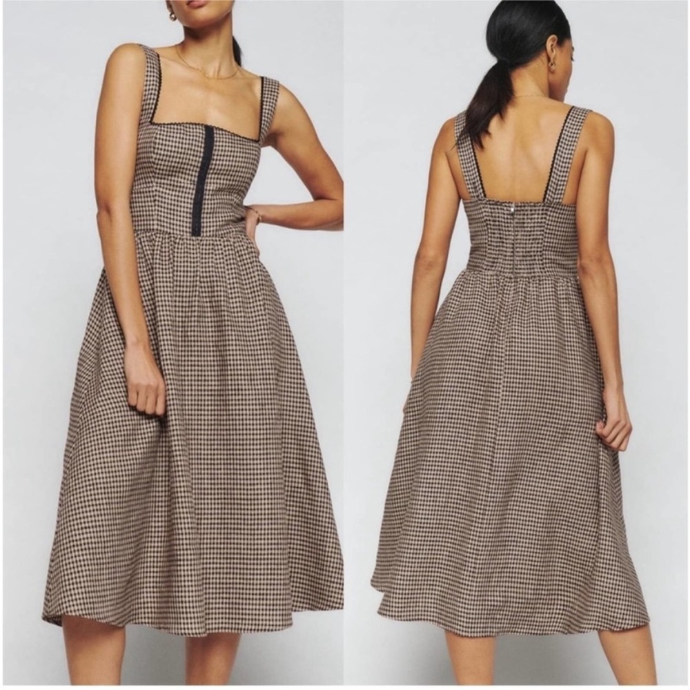 Reformation tagliatelle dress